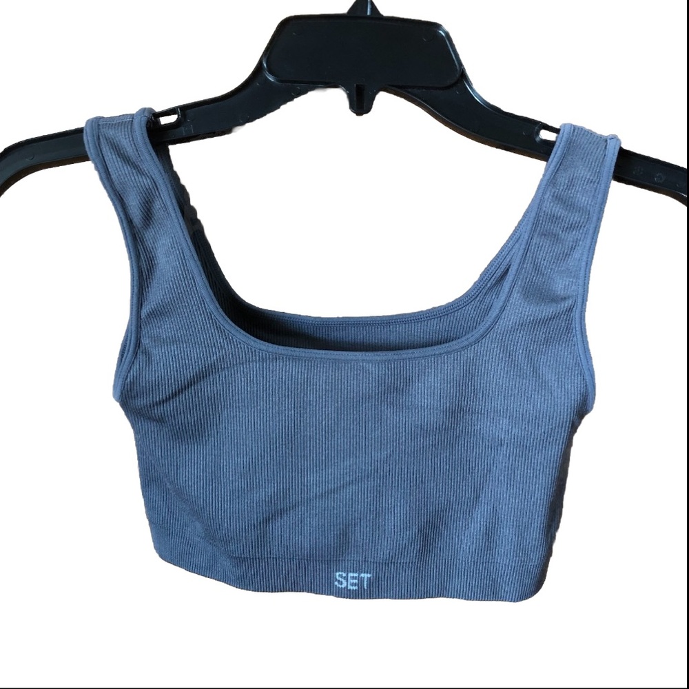 SET Active Blue Sports Bra